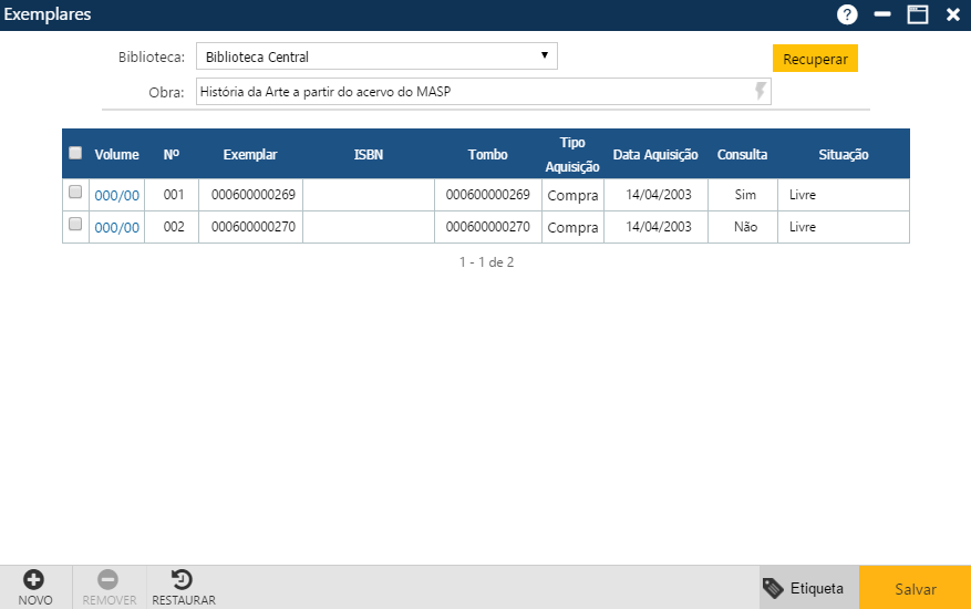 Interface-Catalogacao-Obras-Pasta-Obra-Interface-Botao-Exemplares Interface-Catalogacao-Obras-Pasta-Obra-Interface-Botao-Exemplares