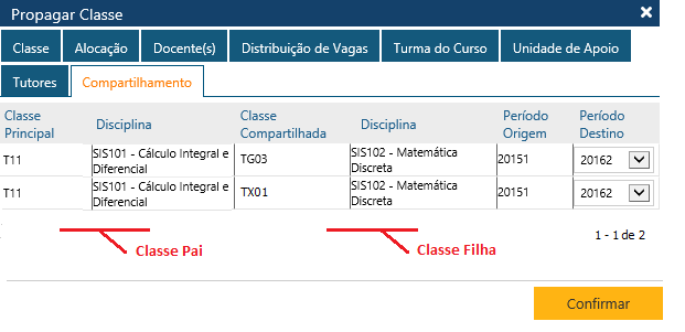 Interface Propagar Classe - Detalhes - Pasta Compartilhamento 2