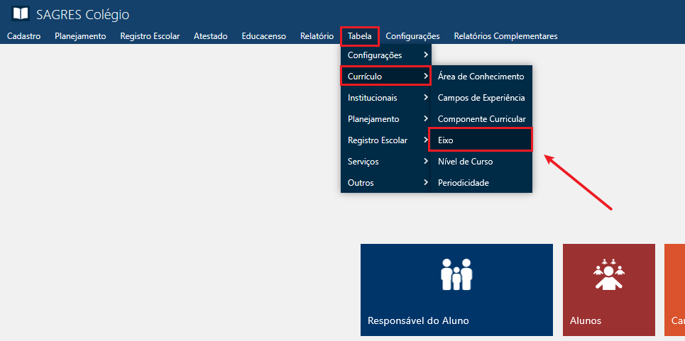 Interface-caminho-Tabela-Eixo