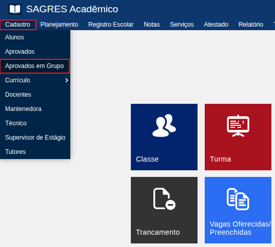Interface-caminho-cadastro-aprovados-em-grupo