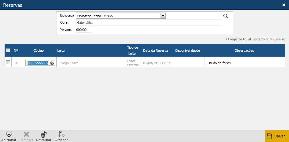 Interface-com-reserva-cadastrada Interface-com-reserva-cadastrada