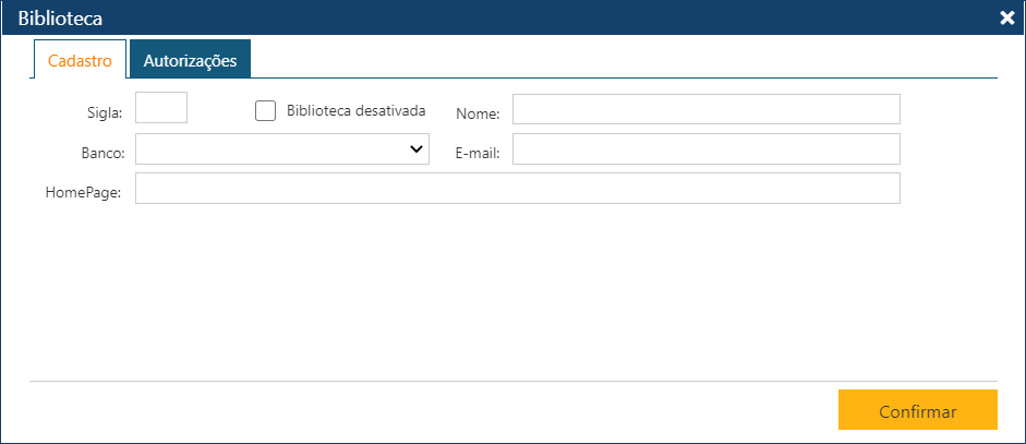 Interface-para-inclusao-de-biblioteca-cadastro Interface-para-inclusao-de-biblioteca-cadastro