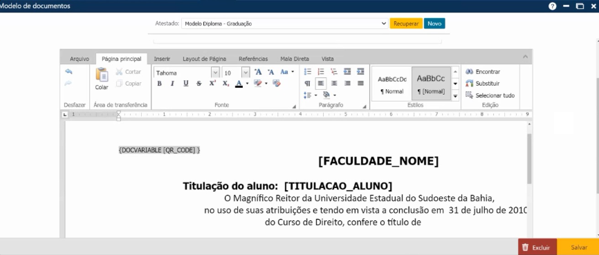 Modelo-de-Documentos-Variaveis-inseridas