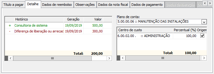 Pagamento-de-titulo-a-pagar-Gerar-novo-titulo-Titulo-pago-Detalhe