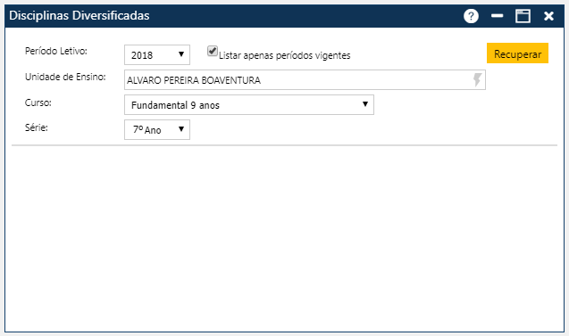 Planejamento-Disciplinas-Diversificadas-Tela Inicial