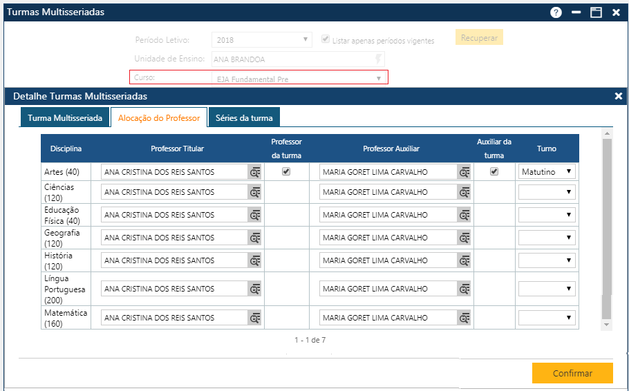 Planejamento-Turmas-Turmas Muitiseriadas- Detalhe-PastaProfessor-Crs EJA