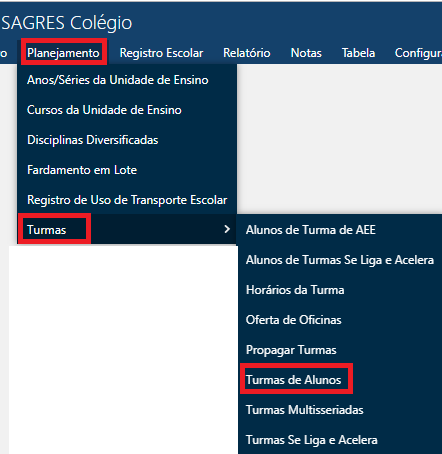 Planejamento-Turmas-Turmas-de-Aluno-Menu