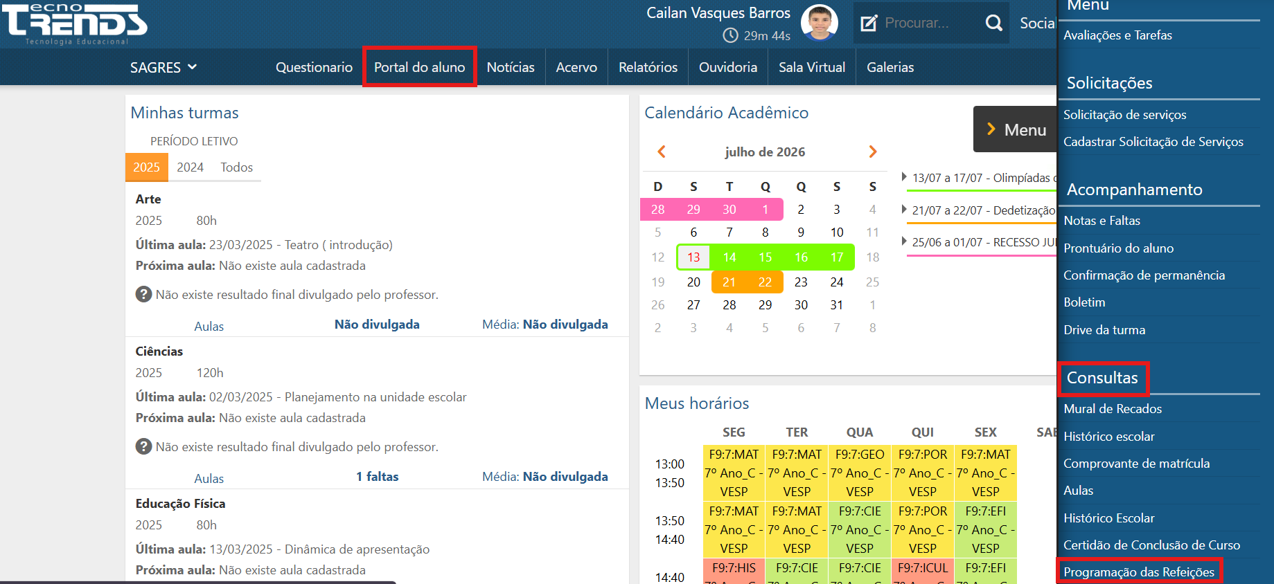 Programa-das-Refeicoes-Menu-de-Acesso
