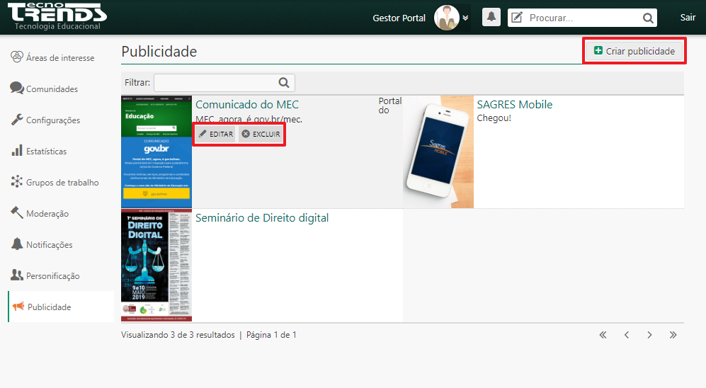 Publicidade - social