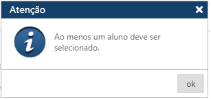 Registro-Escolar-Remanejamento de Turmas-Msg Erro-Alunos-não-Selecionados