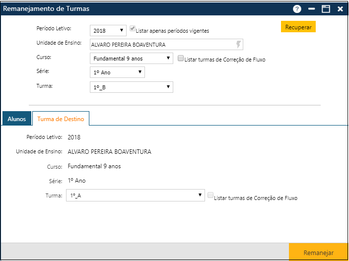 Registro-Escolar-Remanejamento de Turmas-Pasta-Turmas