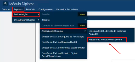 Registro-de-Diplomas-Anulados-Menu-de-Acesso