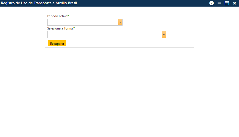 Registro-de-uso-do-transporte-escolar-Interface-inicial