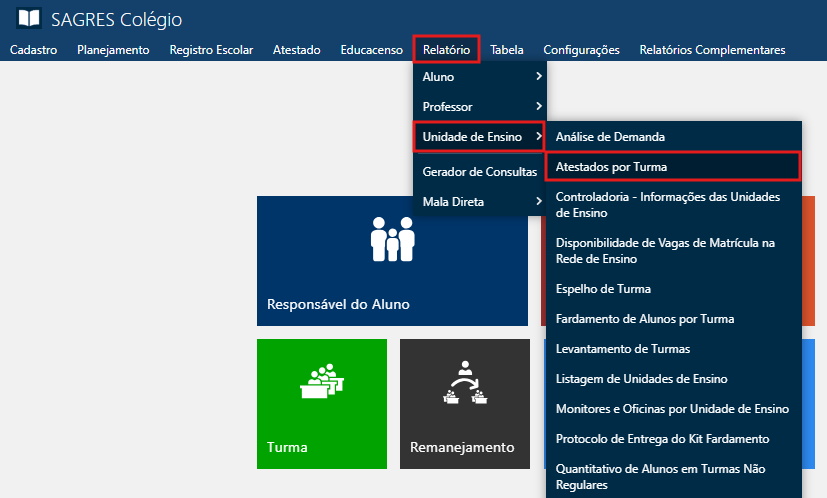 Relatorio-de-Atestado-por-Turma-Menu-de-Acesso