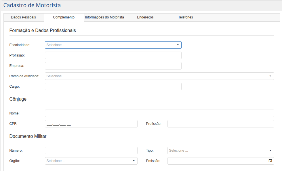 TW-Interface-Cadastro-de-um-Motorista-Campo-Complemento-primeira-metade