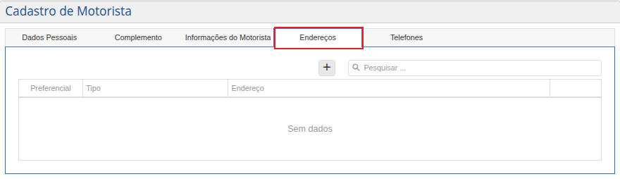 TW-Interface-Cadastro-de-um-Motorista-Campo-Enderecos