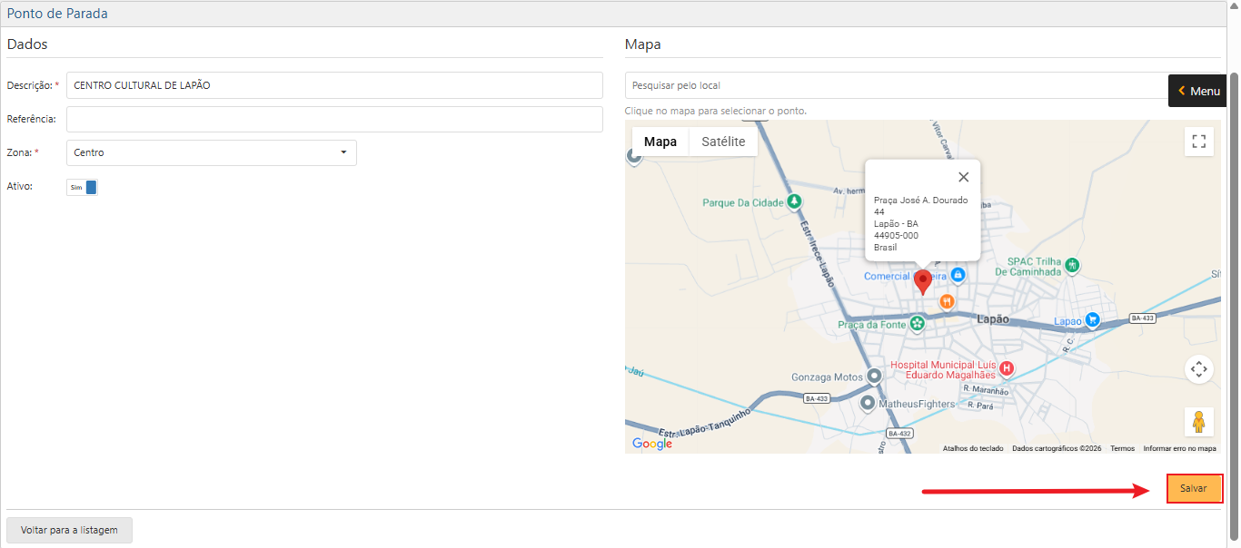 TW-interface-cadastro-ponto-de-parada-secao-para-edicao