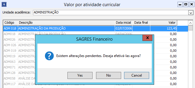 Tabela-ValorporAtividadeCurricular-Interface-ListarAtividades-Mensagem