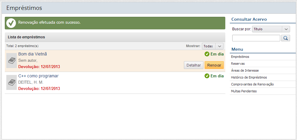 Tela-de-Lista-de-emprestimos-renovacao-feita-com-sucesso
