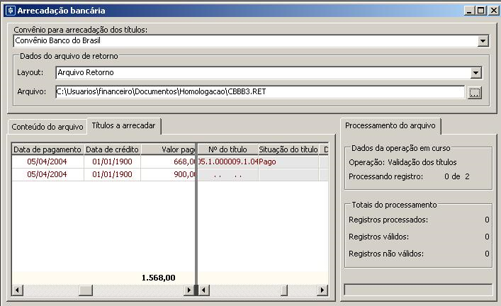 Titulo-Financeiro-Arrecadacao-Bancaria-Detalhamento-Titulos-ArquivoXbaseDados