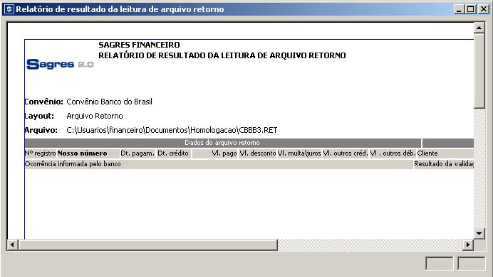 Titulo-Financeiro-Arrecadacao-Bancaria-Relatorio-Resultado-Arquivo-Retorno
