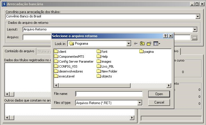 Titulo-Financeiro-Arrecadacao-Bancaria-Selecao-Arquivo-a-Arrecadar