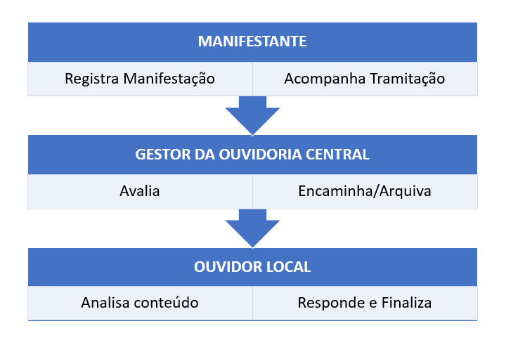 Tramitação de Manifestação – Infográfico Tramitação de Manifestação - Infográfico