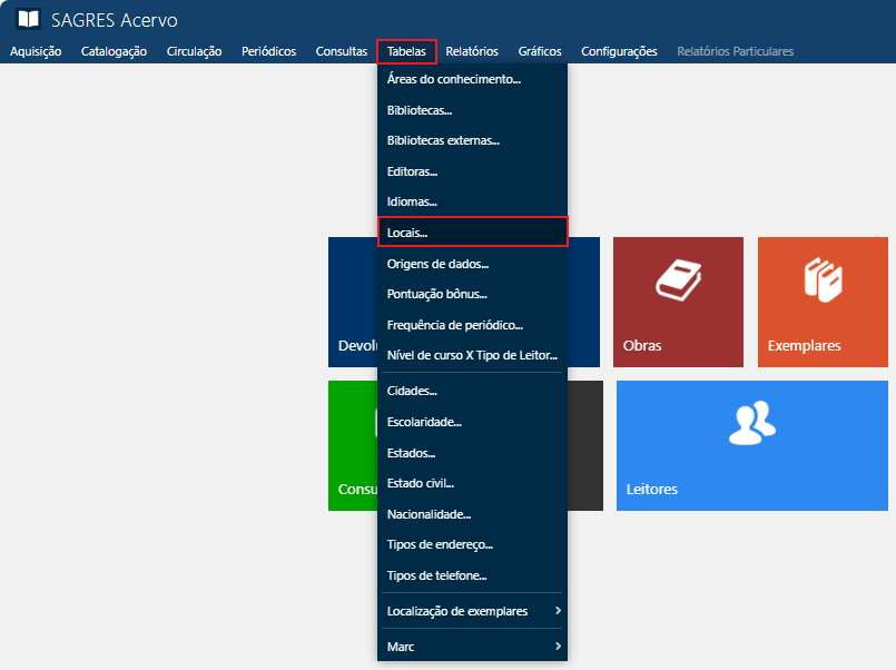 caminho-interface-tabelas-locais