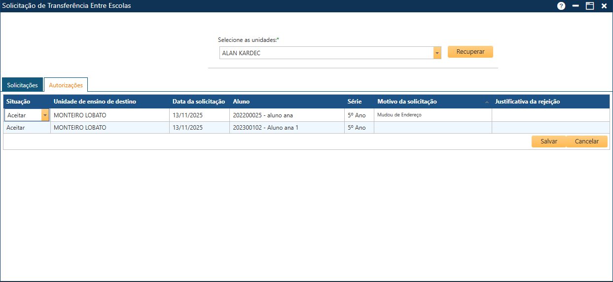 cw-tela-inicial-solicitacao-de-transferencia-de-aluno-entre-unidade-campo-novas-informacoes-aba-autorizacoes