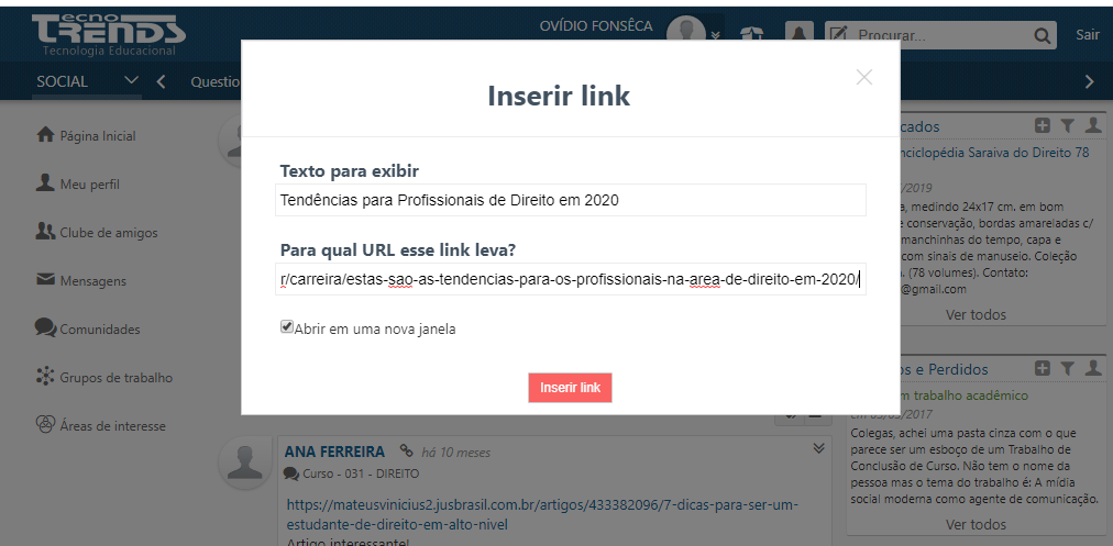 inserindo_link_na postagem