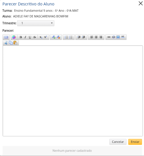interface-colegio-parecer-descritivo-de-um-aluno