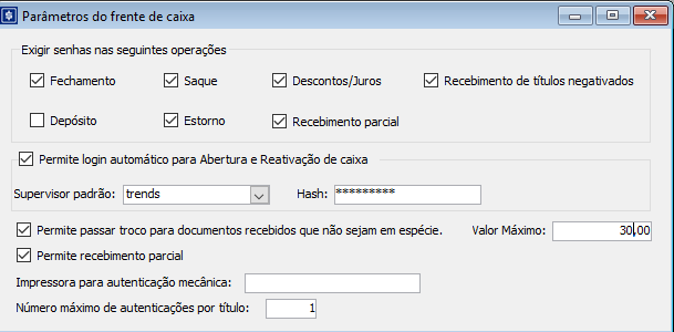 janela_parametros_frentedecaixa