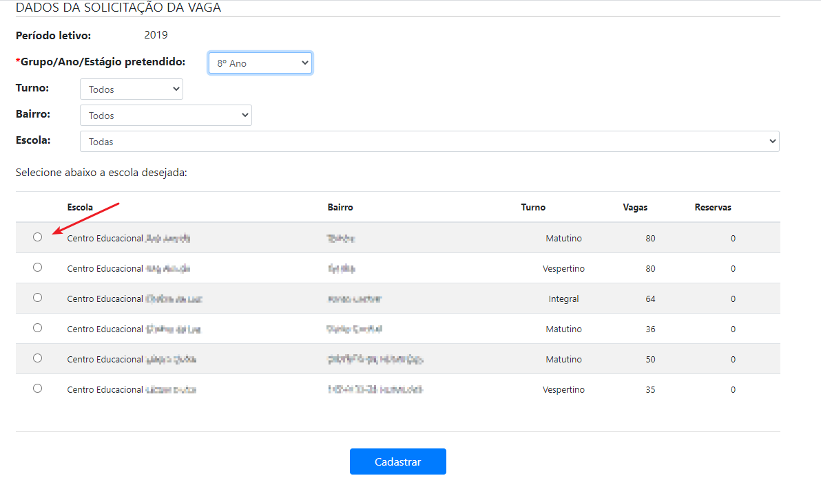 requerimento-de-matricula-Dados-da-Solicitacao-da-Vaga