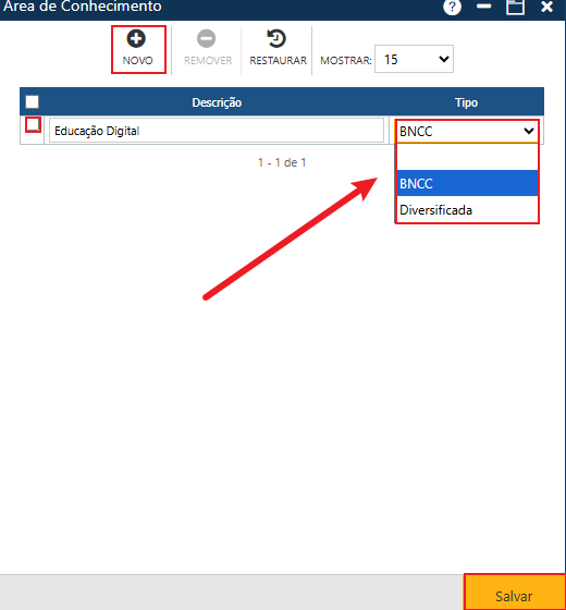 tabela-curriculo-area-de-conhecimento-adicionar