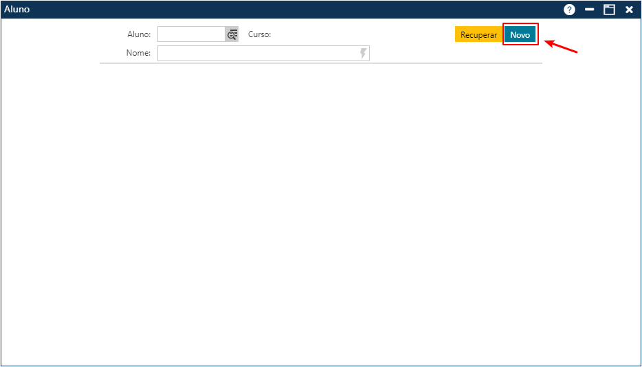 tela cadastro de alunos tela cadastro de alunos