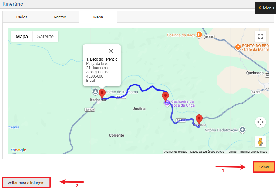 transporte-itinerario-botao-salvar-botao-voltar-para-a-listagem
